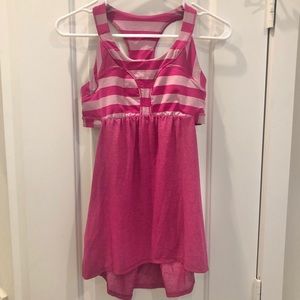 Lululemon tank top with built in bra